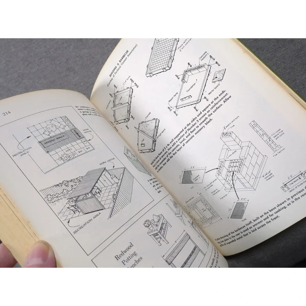 1971 The Outdoor How-To-Build-It Book‎ Robert Behme VTG Hardcover Hawthorn Books